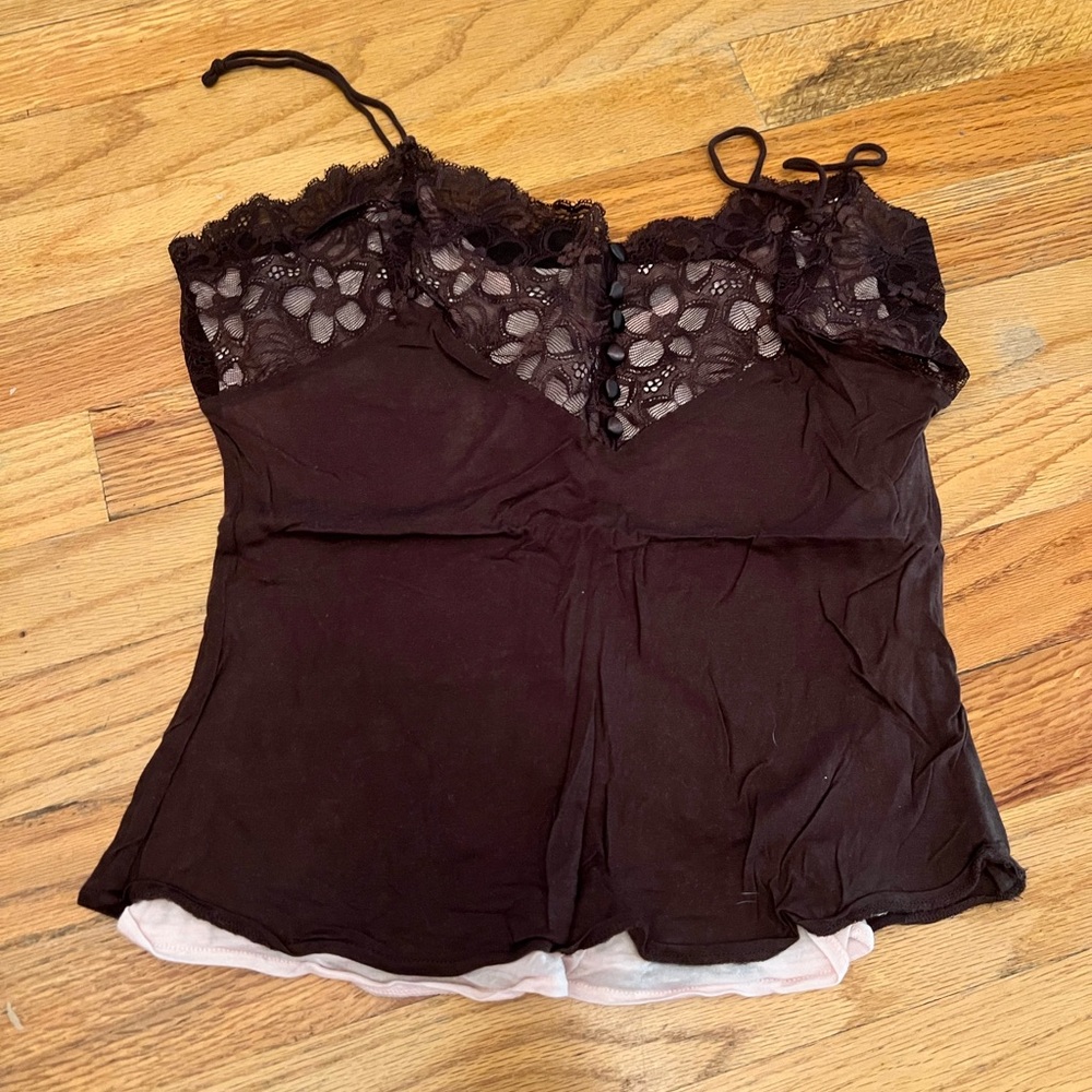 Vintage Express Dark Lace Camisole